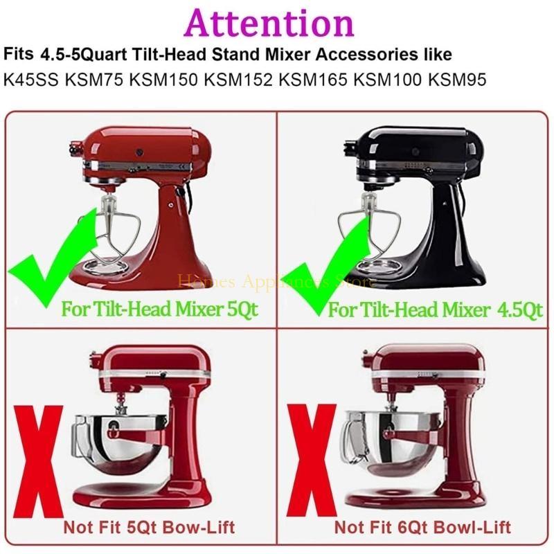 D0AB platte klopper voor 4.5-5 - Kitchen Aid Baking Mixer recensie en prijs