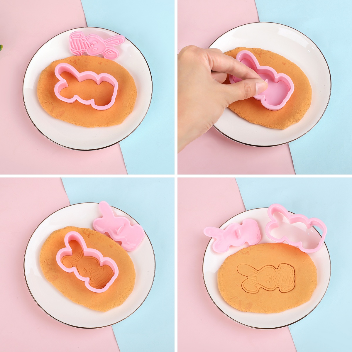 6 stks/set Paashaas Cookie Cut - Kitchen Baking Cookies recensie en prijs