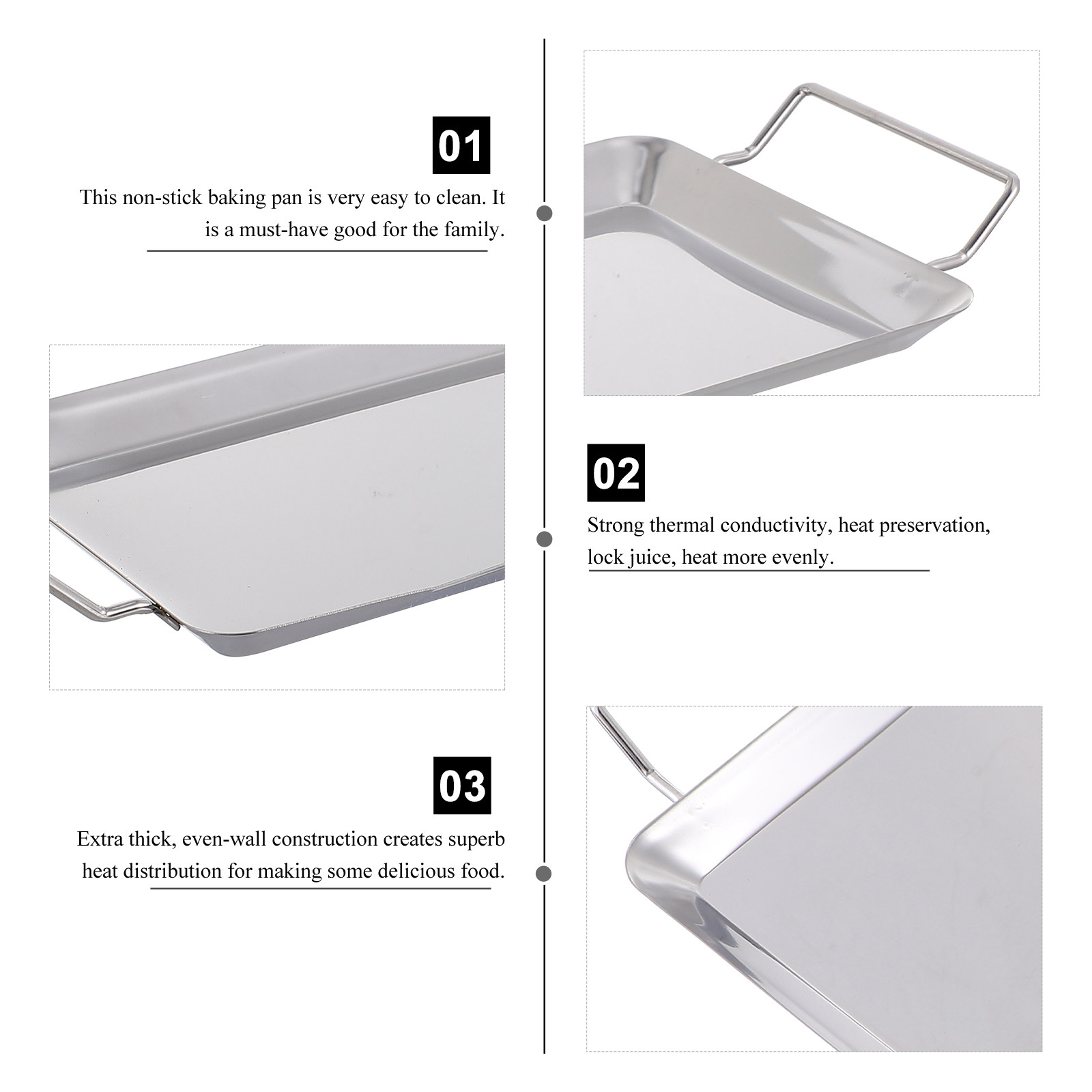 1 Stuks Premium Roestvrijstale - Kitchen Baking Tray Organiser recensie en prijs