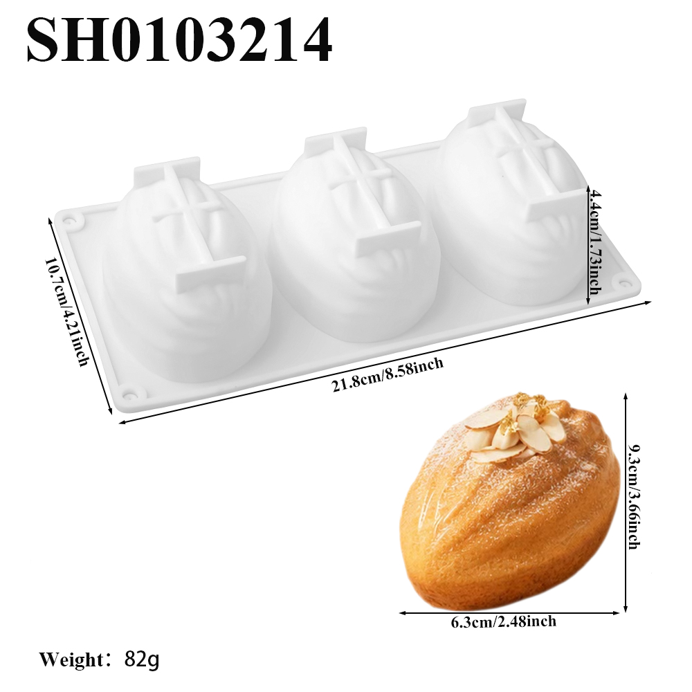 3 of 8-cellige amandelvormige  - Baking Kitchen Design recensie en prijs