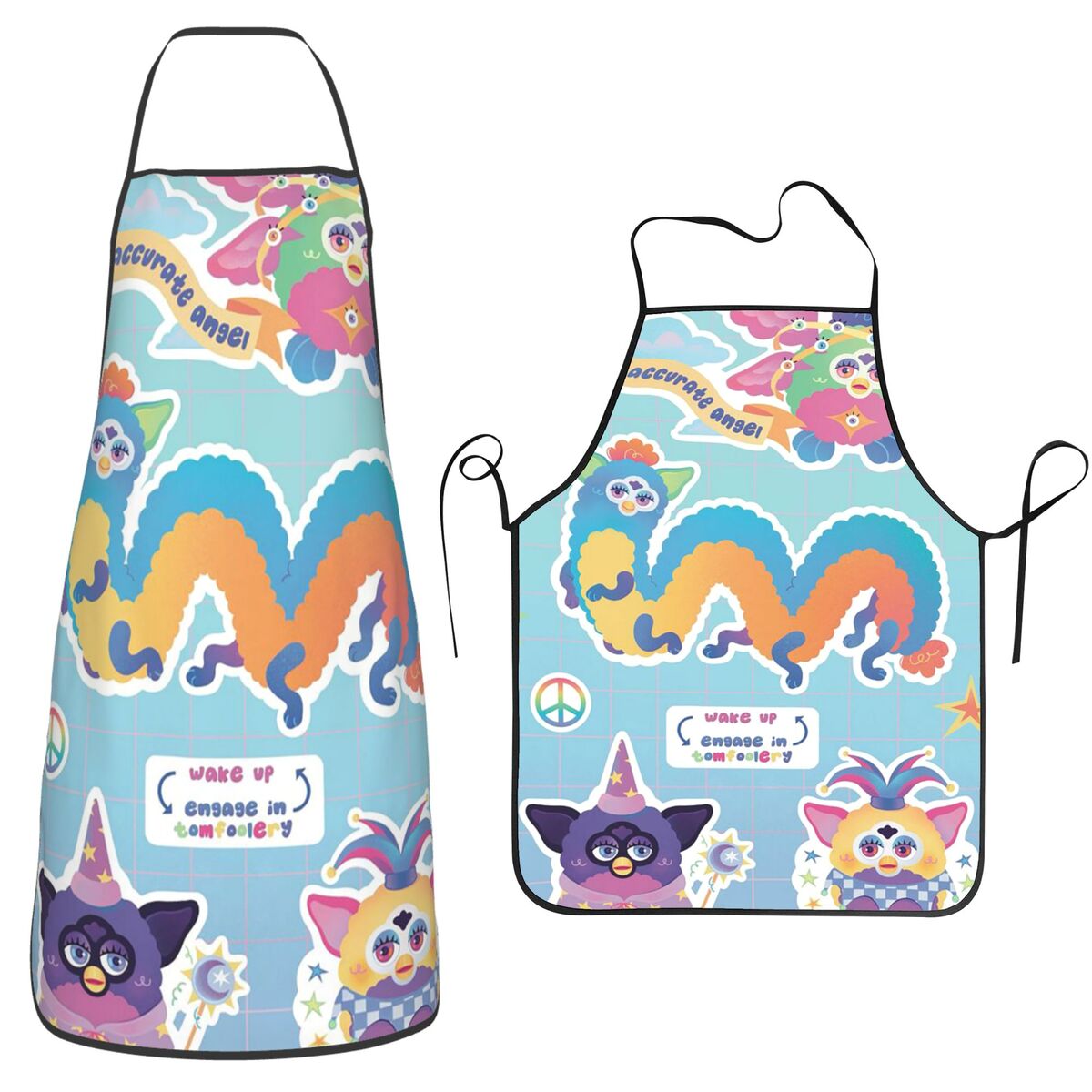 Nightmare Furby Cartoon Schort - Kitchen Nightmares Baking recensie en prijs