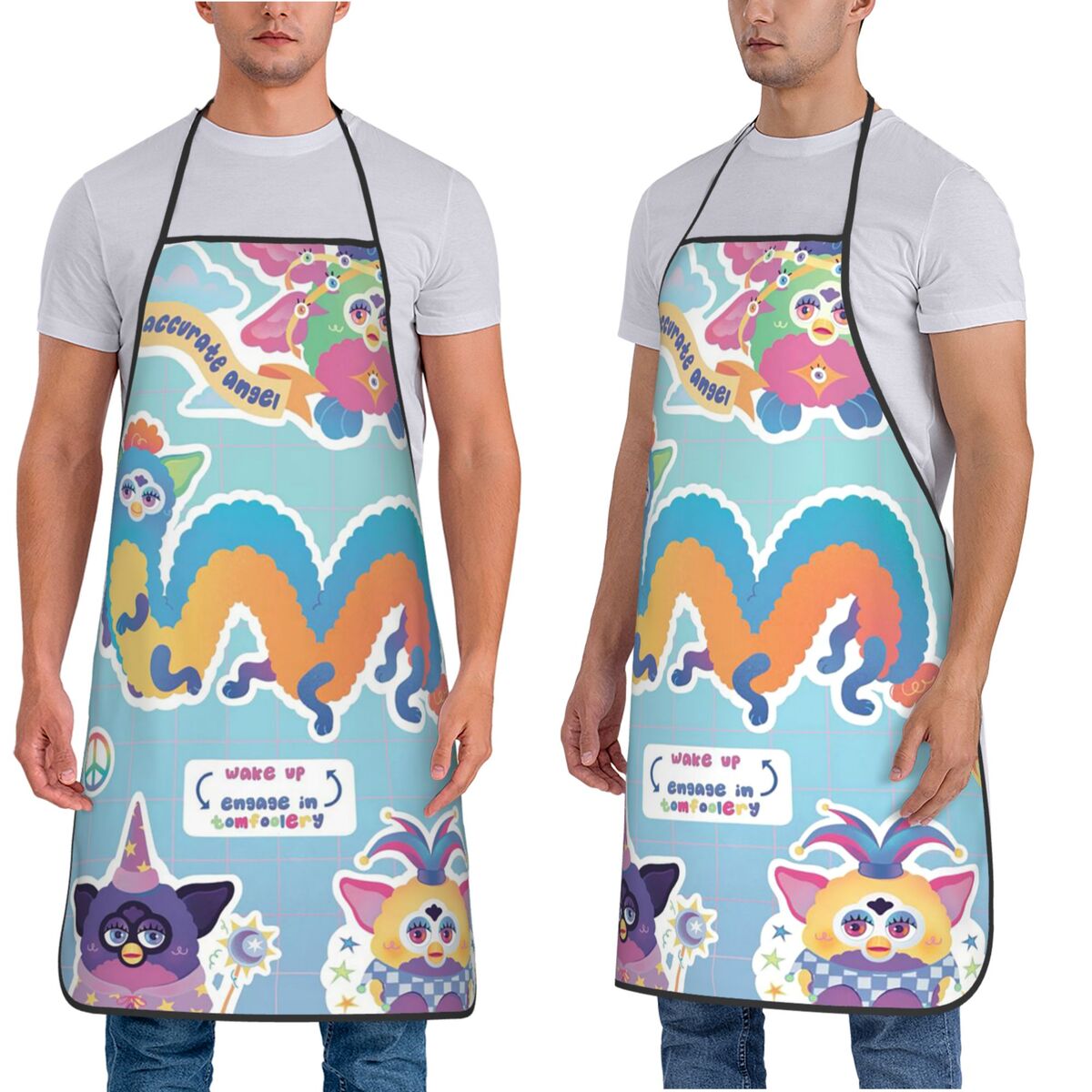 Nightmare Furby Cartoon Schort - Kitchen Nightmares Baking recensie en prijs
