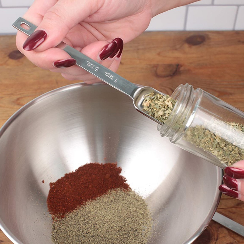 6 Stuks Roestvrijstalen Maatle - Kitchen Baking Scale recensie en prijs