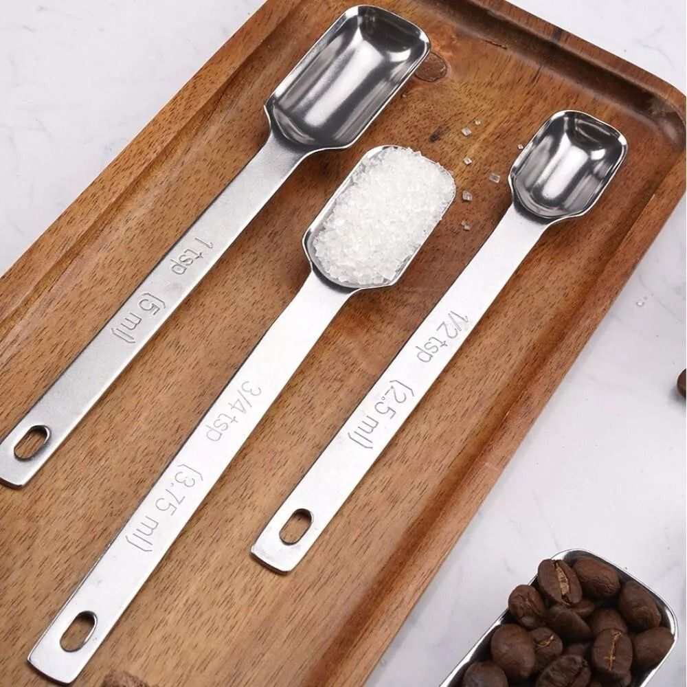 6 Stuks Roestvrijstalen Maatle - Kitchen Baking Scale recensie en prijs