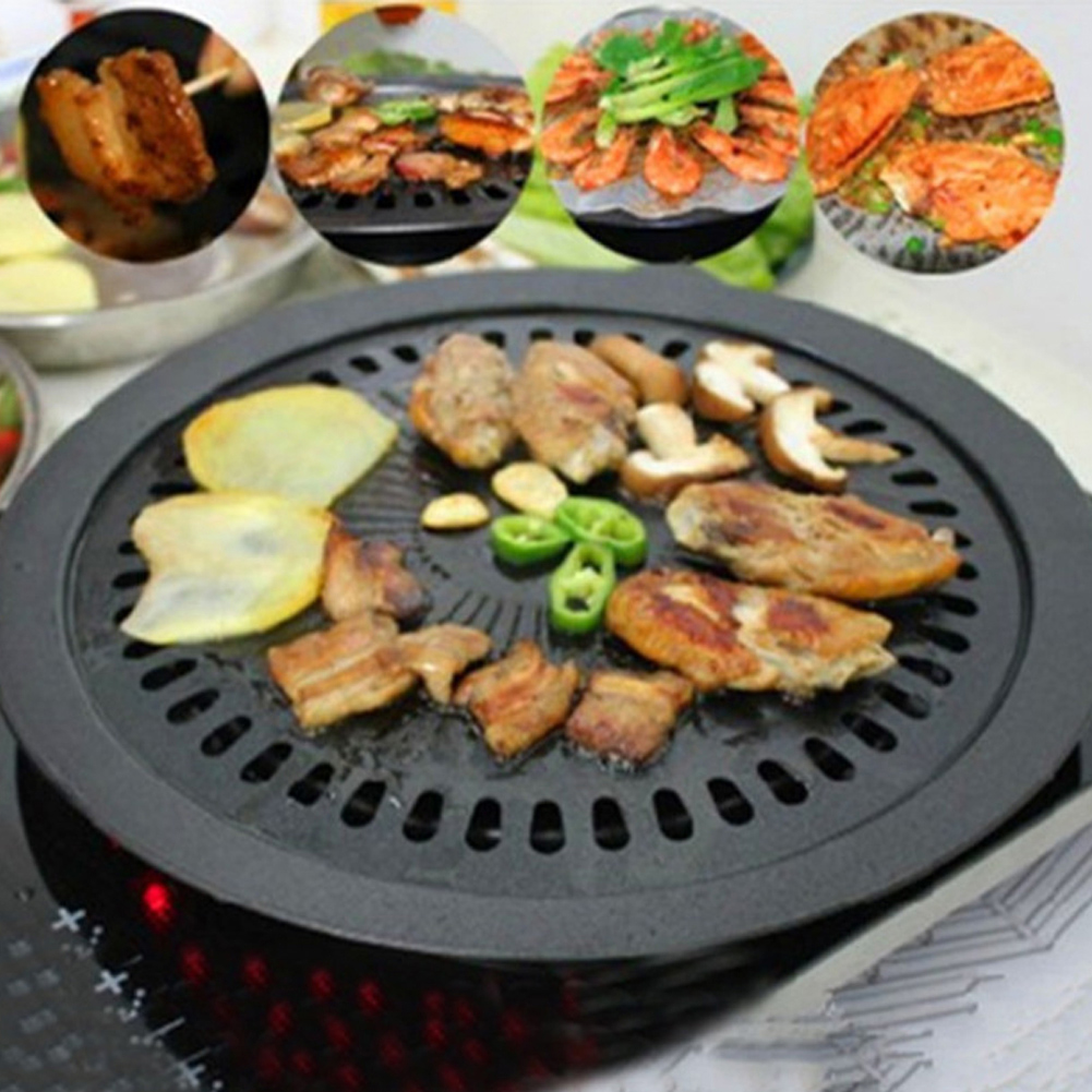 Rookloze Barbecue Grill Pan Ga - Kitchen Baking Tray Organiser recensie en prijs