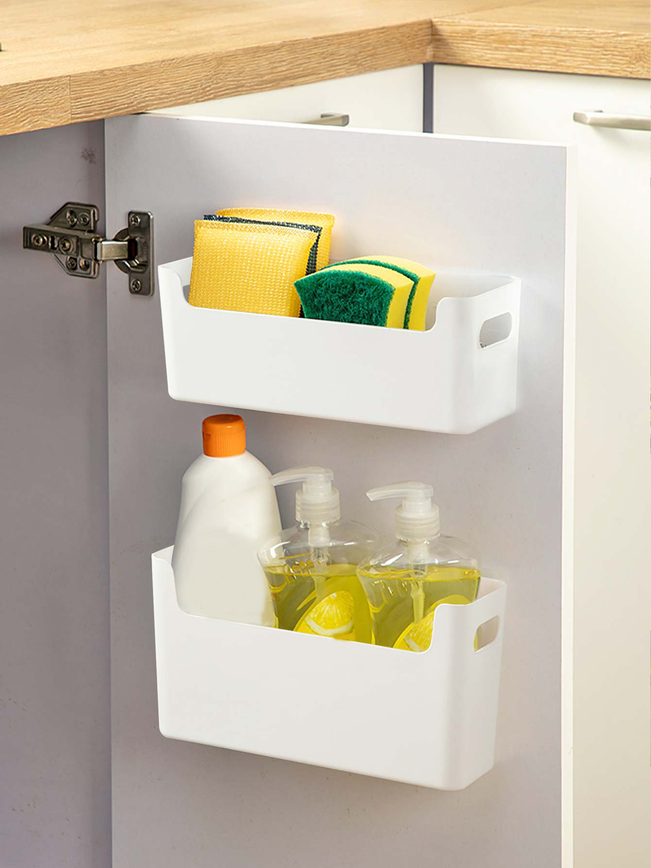 Punch Free Kastdeur Organizer  - Kitchen Baking Tray Storage recensie en prijs