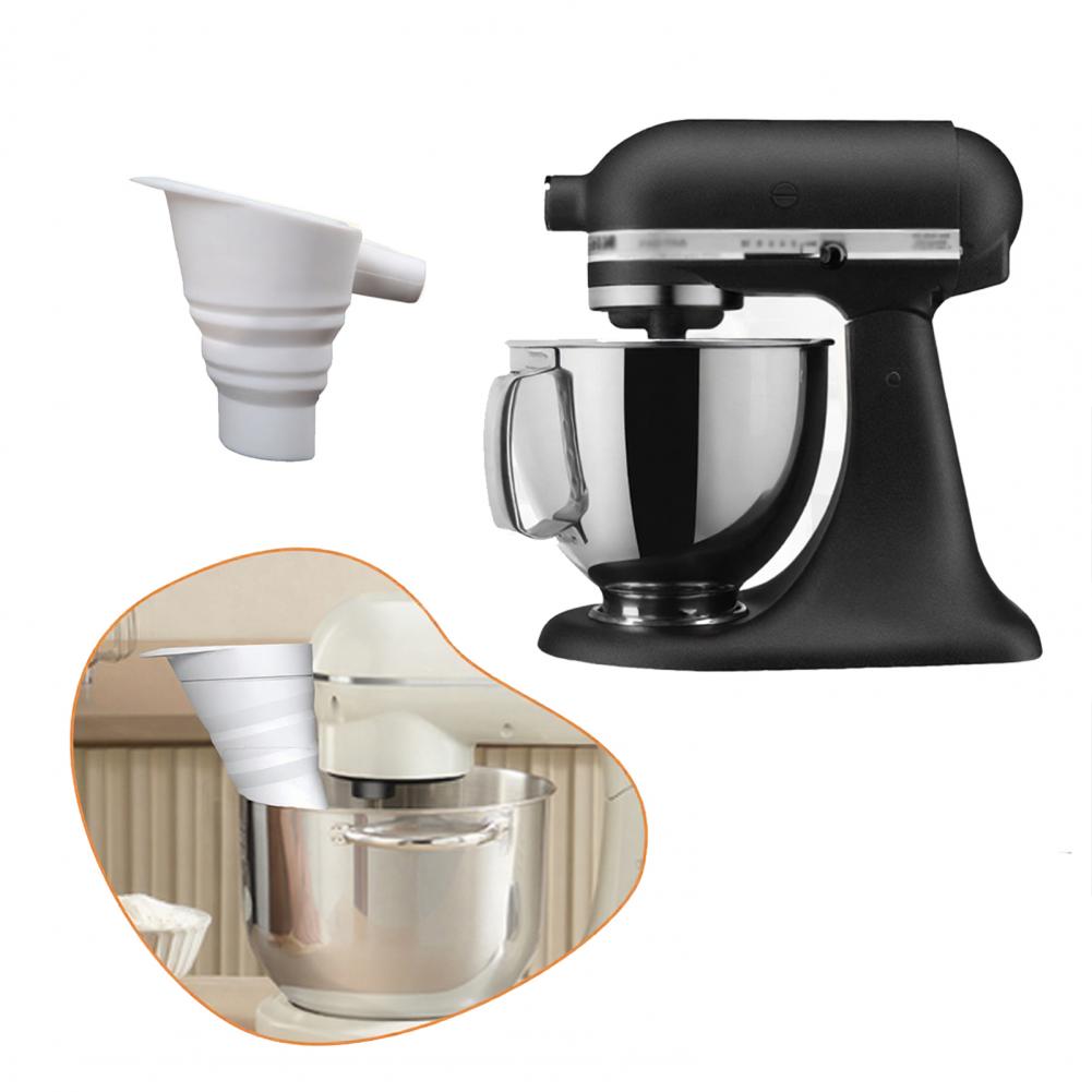 Siliconen keukentrechter Duurz - Kitchen Aid Baking Mixer recensie en prijs