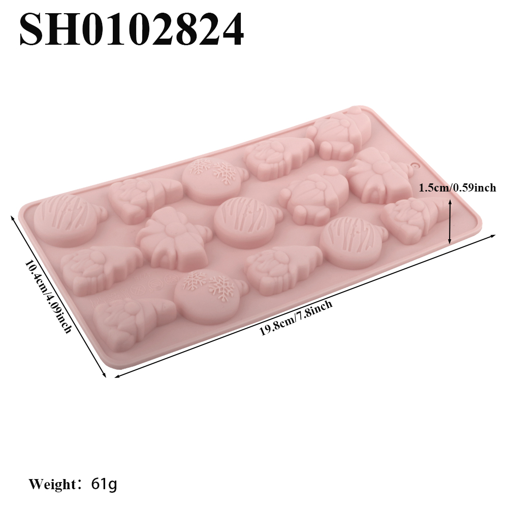 Kerst Element Siliconen Chocol - Baking Kitchen Design recensie en prijs