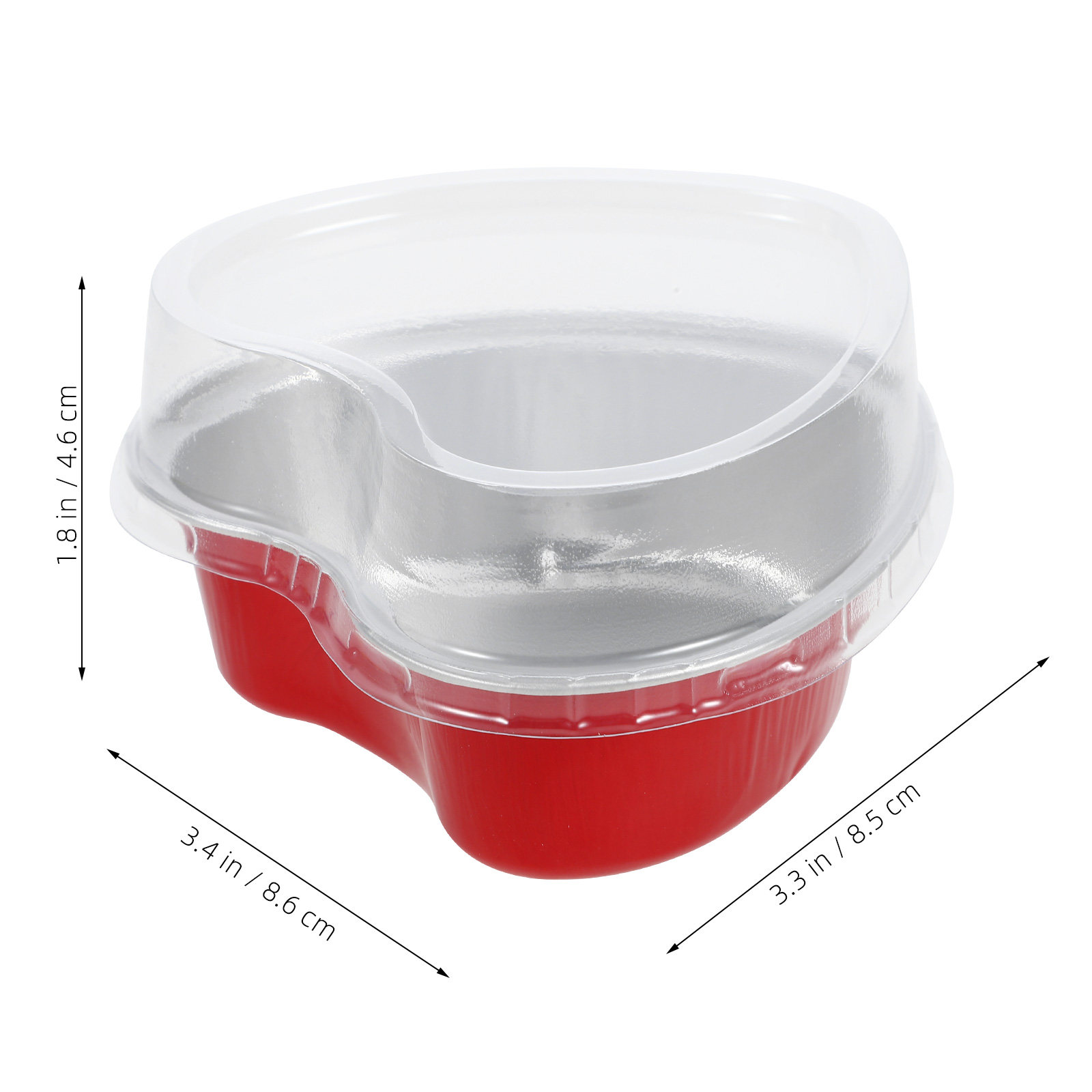 20Sets Aluminiumfolie Hartvorm - Baking Kitchen Design recensie en prijs