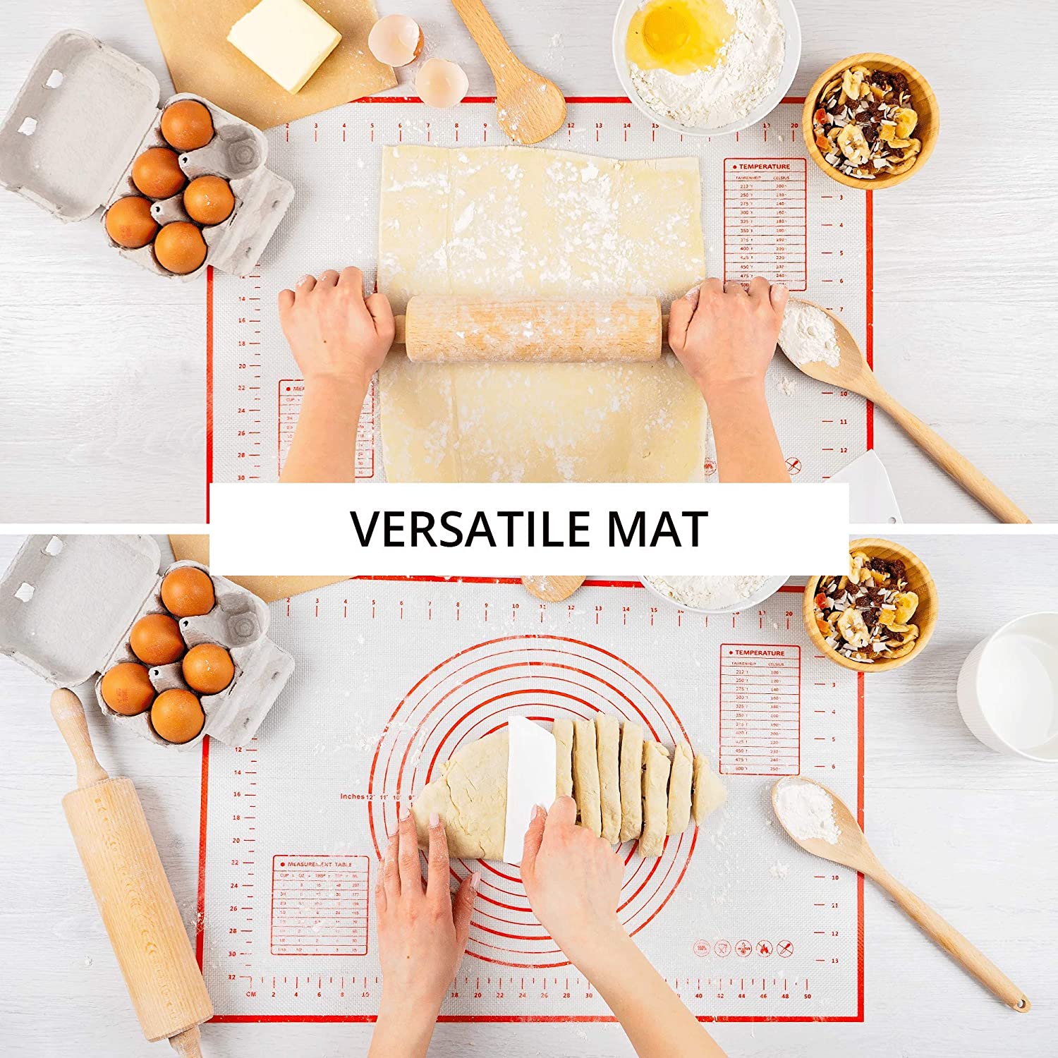 80/70/60Cm Grote Siliconen Bak - Kitchen Roll Baking recensie en prijs