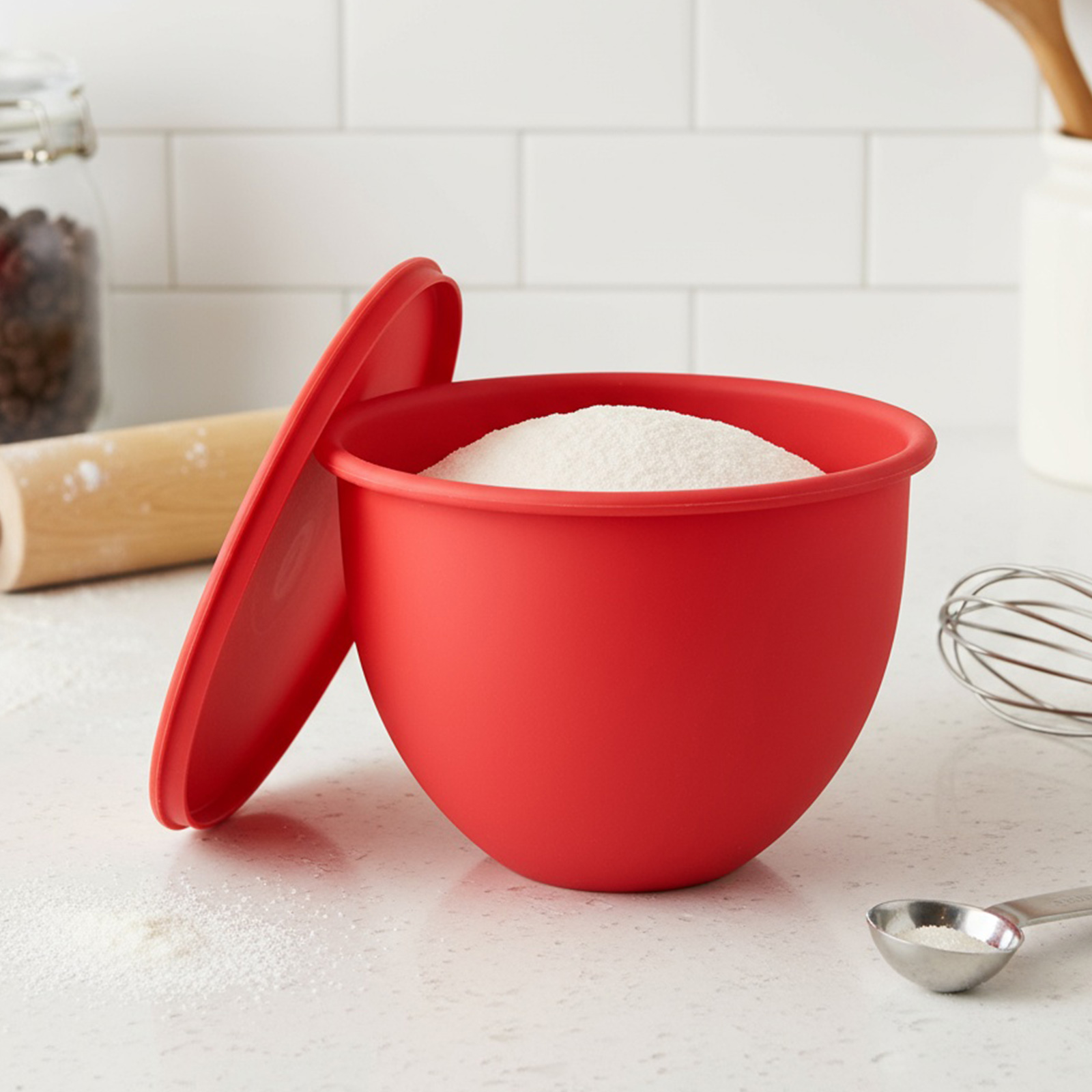 Siliconen voeringmixerbevestig - Kitchenaid Baking Bowl recensie en prijs